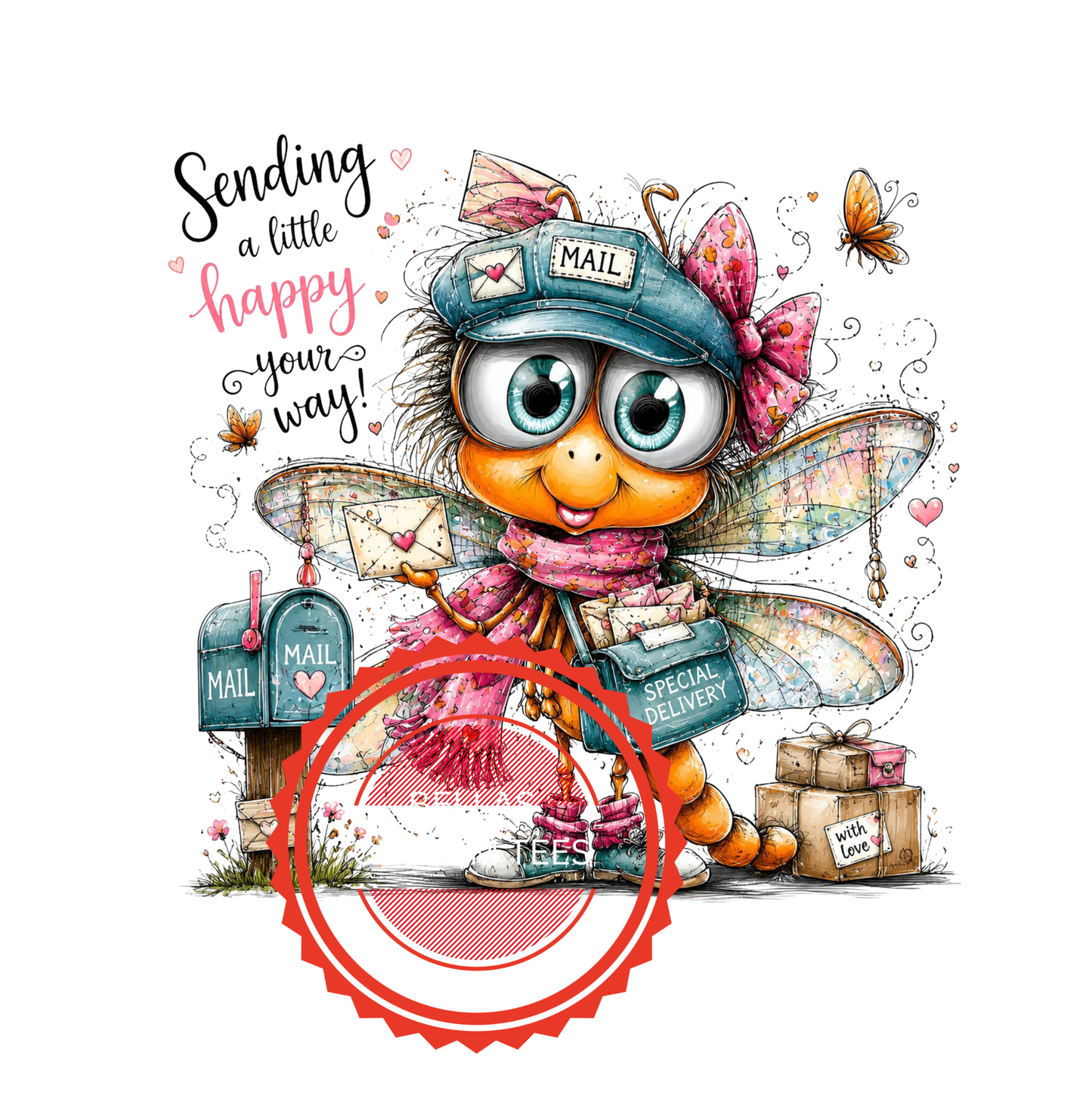 Sending a little happy mail