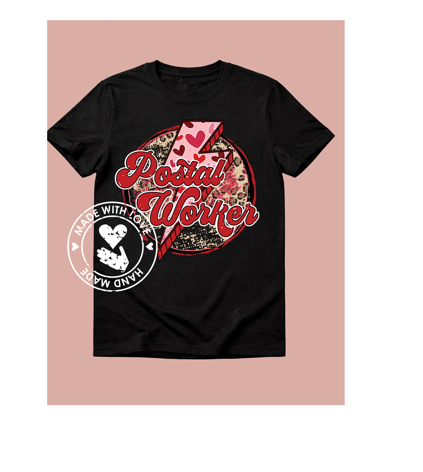 Postal Worker, Heart Lightning bolt