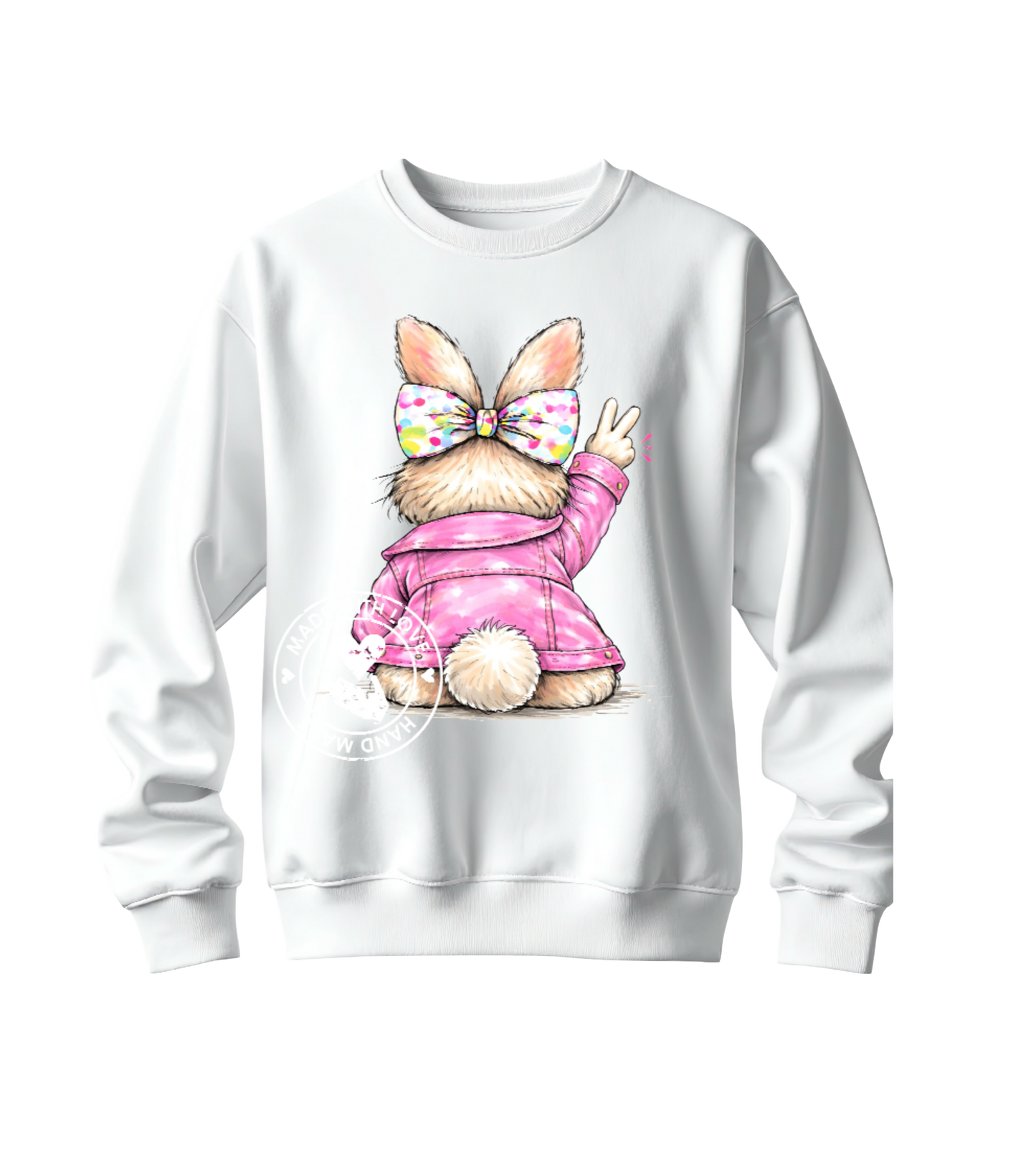 Glitter easter bunny