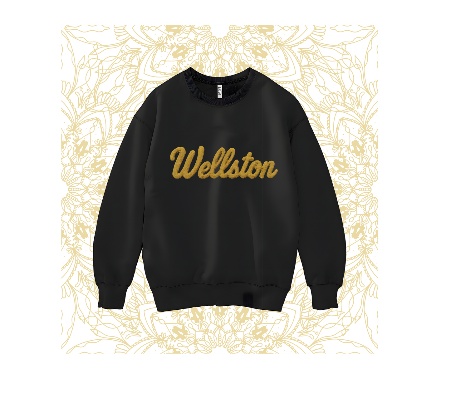 Wellston, Faux Chenille DTF Print