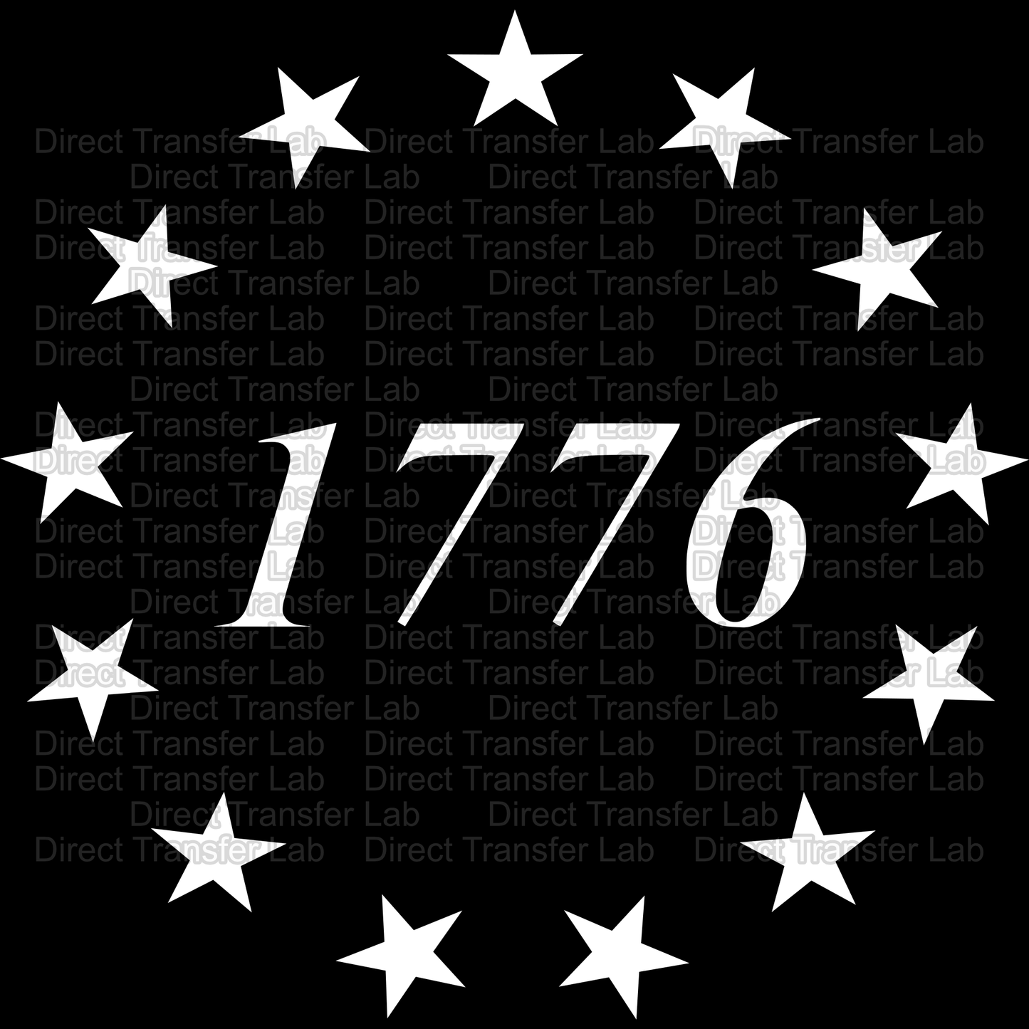 "1776" Birth of America White Print Edition