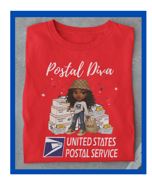 Postal Diva Postal DTF Print