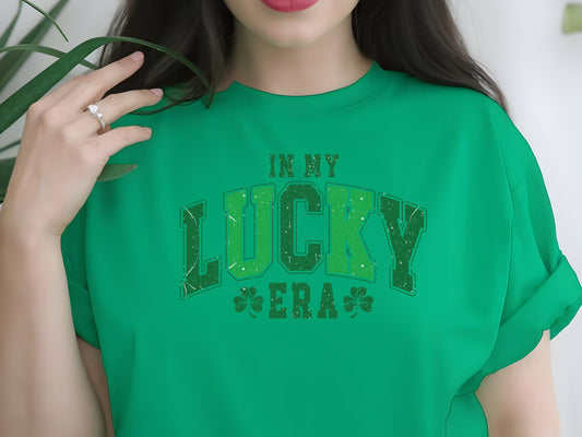 "Lucky" St. Patrick's Day DTF Green Print Edition