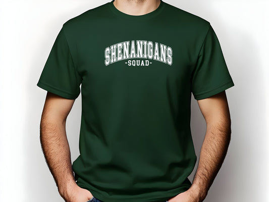 Shenanigans Squad St. Patrick's Day DTF White Print Edition