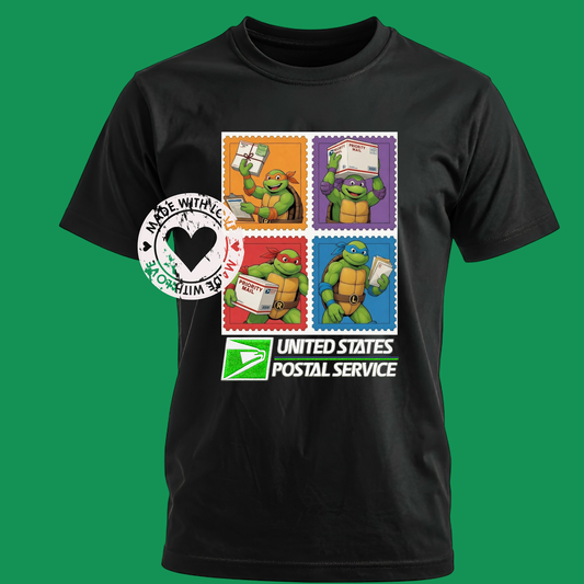Ninja Turtle stamps