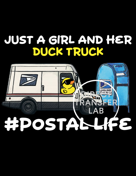 Duck Truck  DTF Print