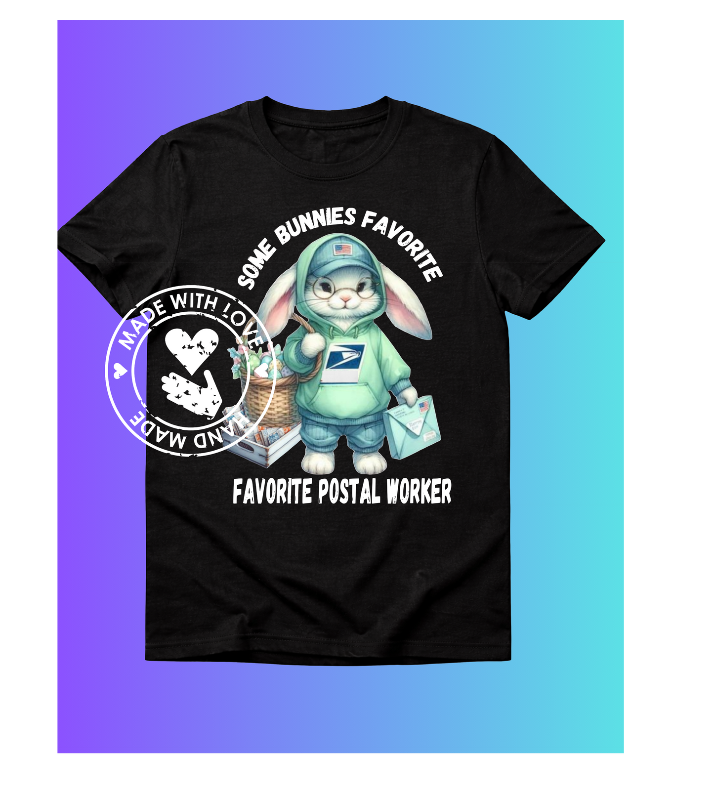 Some bunnies favorite postal worker