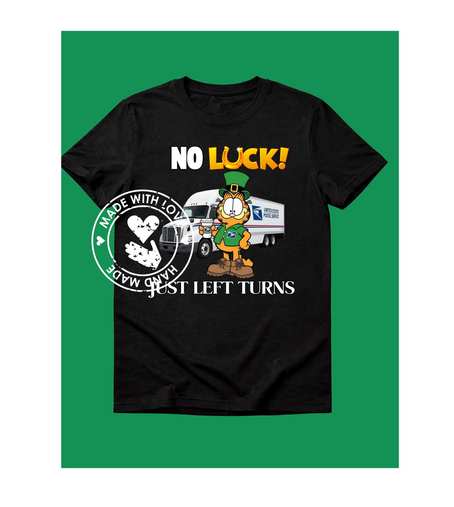 No luck, just left turns, usps