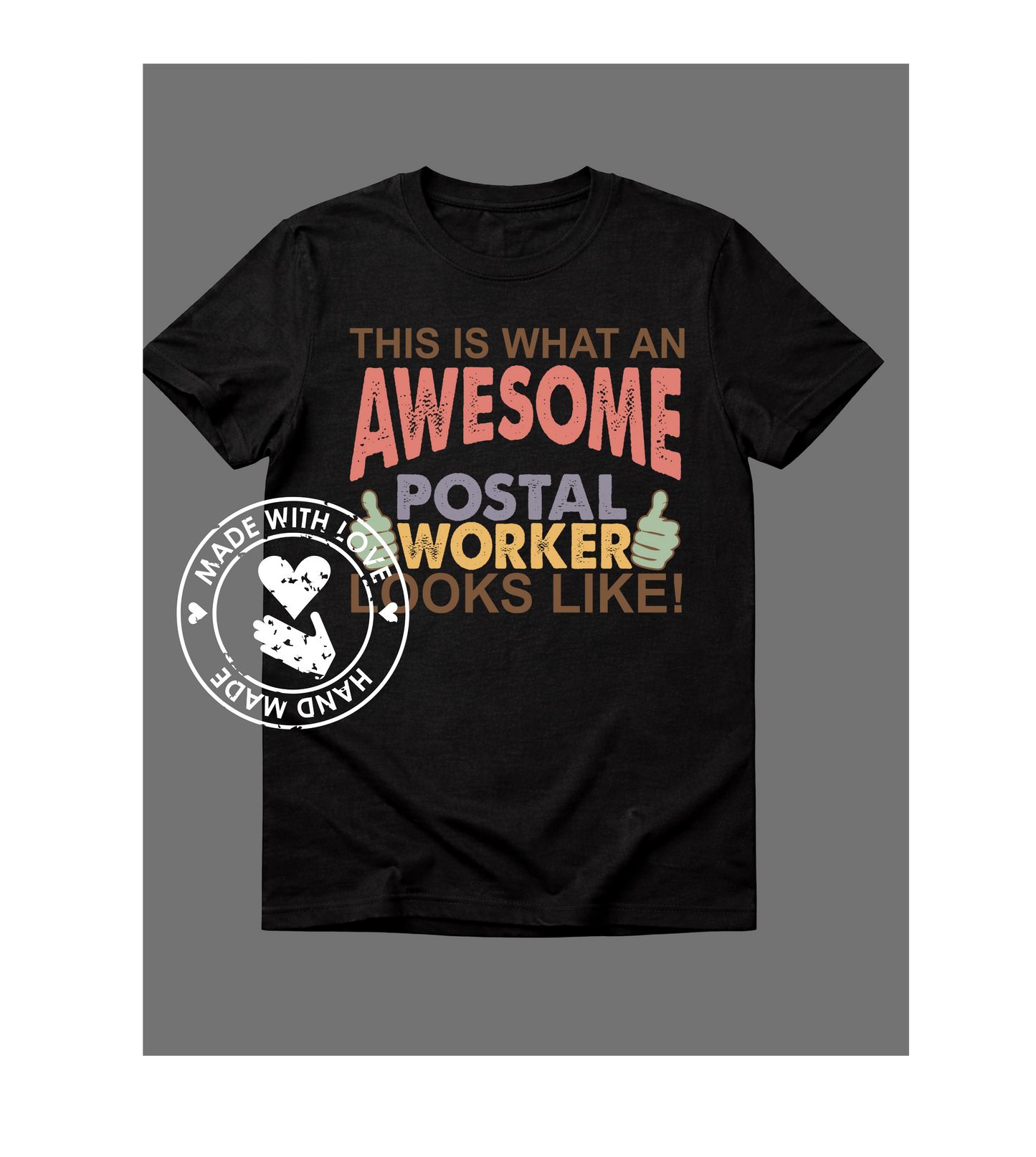 This what an awesome postal worker looks like
