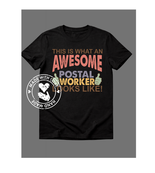 This what an awesome postal worker looks like