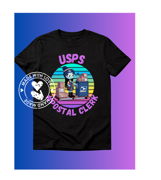 Sally Skellington, usps postal clerk