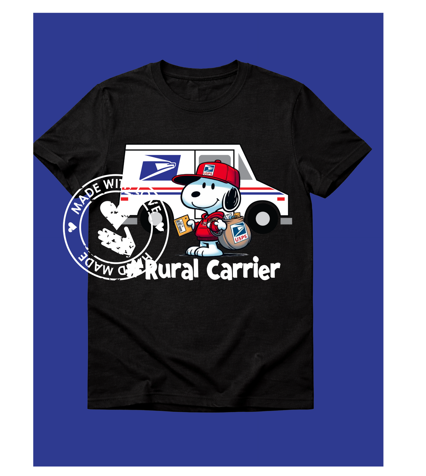 Snoopy, usps rural carrier