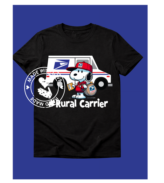 Snoopy, usps rural carrier