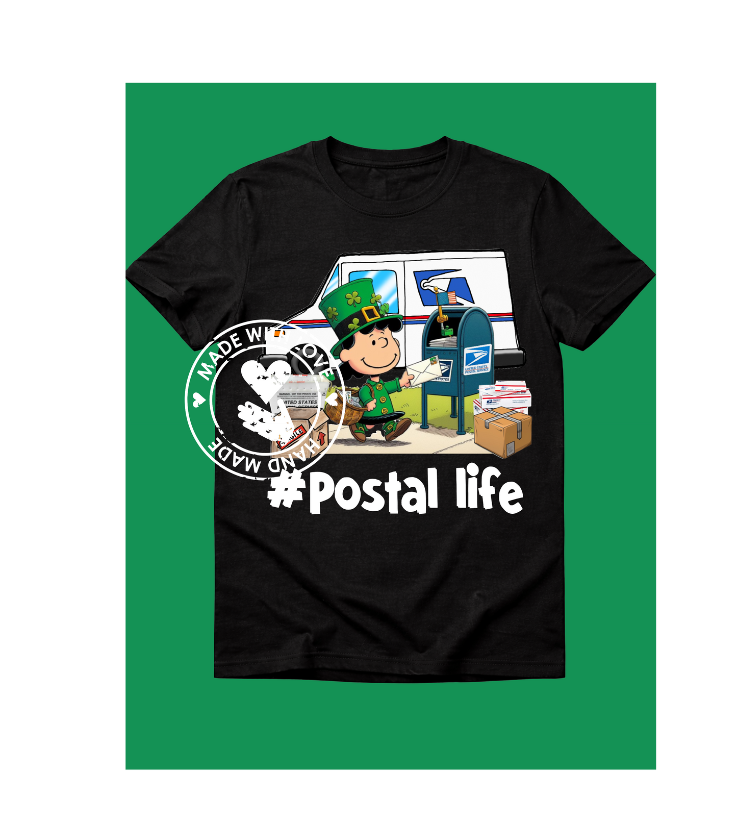 Lucy from Peanuts, st pattys day