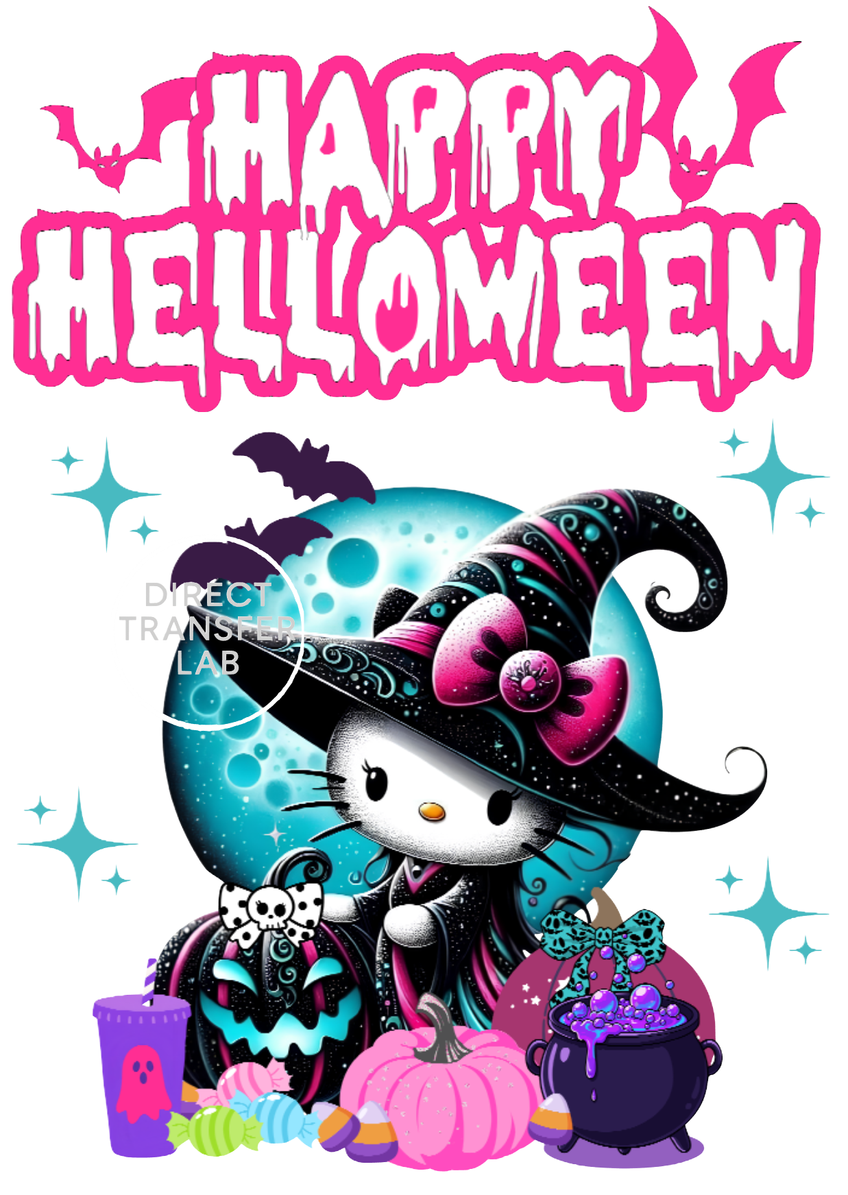 Hello Kitty Moon Halloween