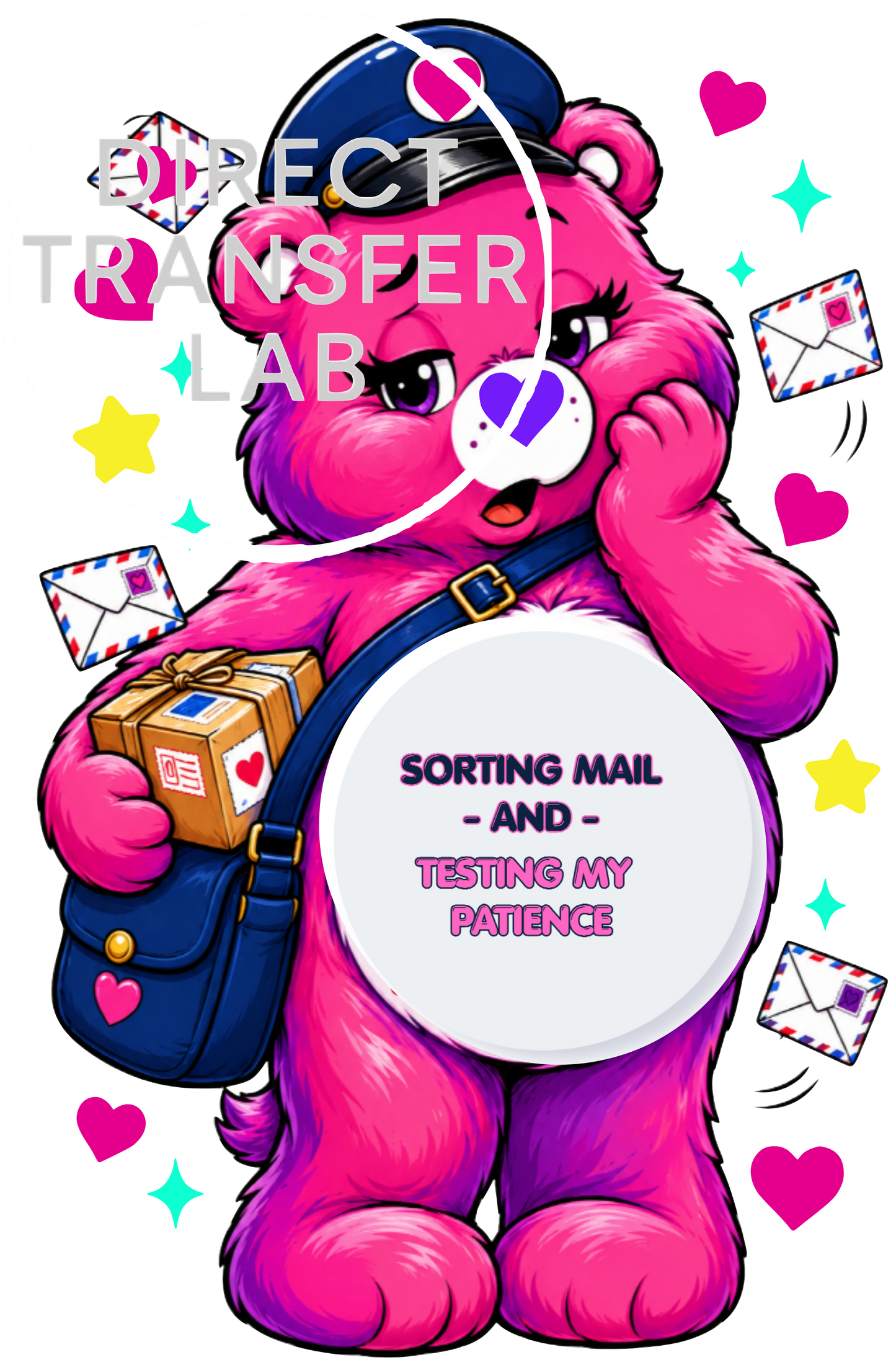 Care Bear, sorting mail
